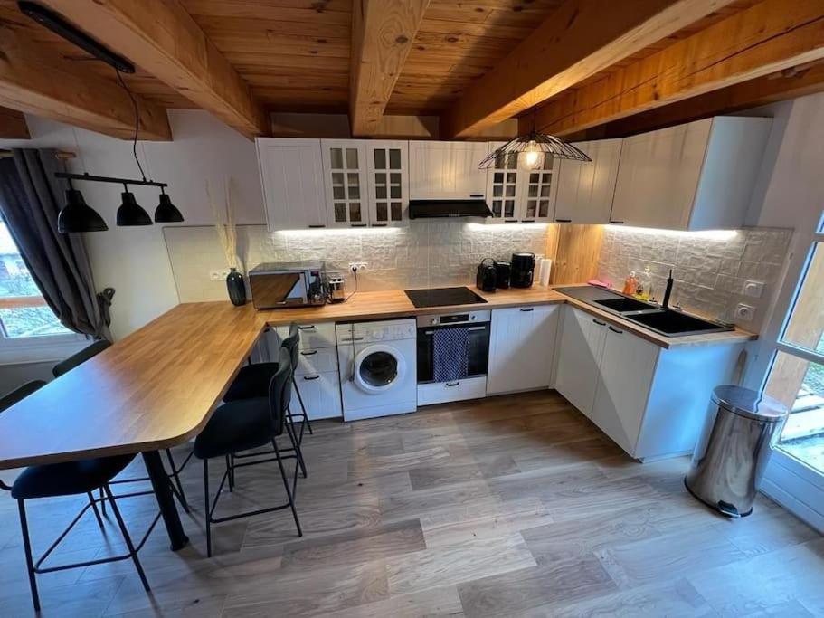Appart Duplex Chalet Plein Sud Feissons-sur-Salins Ngoại thất bức ảnh